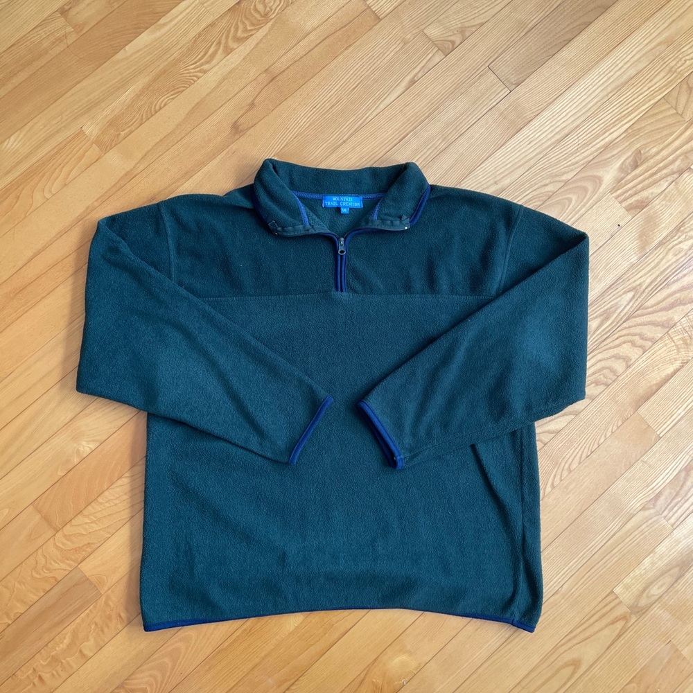 Green Fleece Sweater